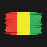 guinea flagge vektor