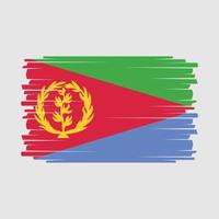 eritrea flaggvektor vektor