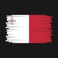 malta flagge vektor