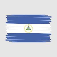nicaragua flagga vektor