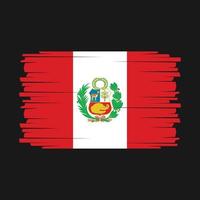 peru flagge vektor