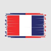 frankrike flagga vektor