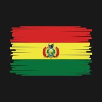 Bolivien Flaggenvektor vektor