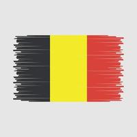 belgischer Flaggenvektor vektor