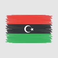 libyen flagge vektor