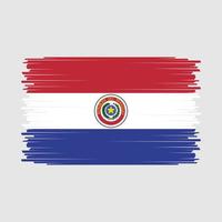 paraguay flagge vektor