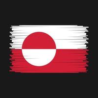 Grönland Flagge Vektor