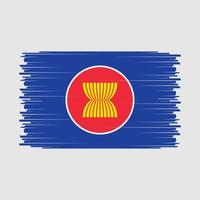 asean flagga vektor