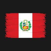 peru flagge vektor