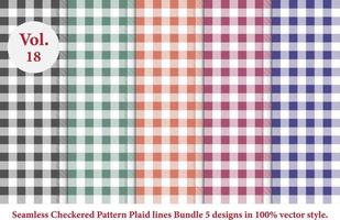 kariertes Linienmuster, kariertes Muster, Argyle-Vektor, Tartan-Muster im Retro-Stil-Vektor vektor