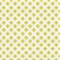 abstrakt Gelb Blumen- Muster vektor