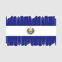 el salvador flagga vektor illustration