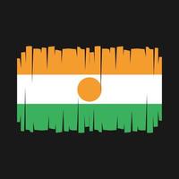 niger flagge vektor