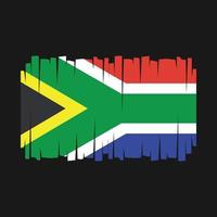 Sydafrika flagga vektor