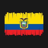 ecuador flagga vektor