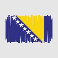 bosnien flagge vektor