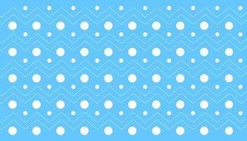 nahtlos Muster mit Polka Punkte auf ein Blau Hintergrund vektor
