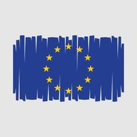 europeisk flagga vektor