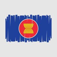 asean Flagge Vektor