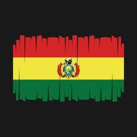 bolivia flagga vektor