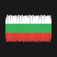 bulgarien flagge vektor