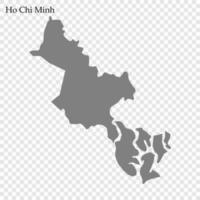 Karta av provins av vietnam vektor