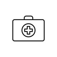 medizinisch Kit Symbol Vektor Design Vorlagen
