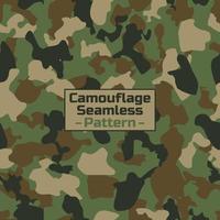 textur militär kamouflage sömlös mönster. abstrakt armén och jakt maskering prydnad. sömlös mönster vektor