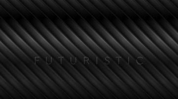 geometrisch Technik schwarz glänzend Streifen abstrakt Hintergrund vektor
