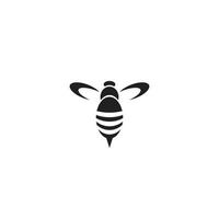 bee logotyp eller ikon design vektor