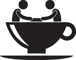 Tasse Becher Symbol Symbol isoliert Design Vektor Bild. Illustration von das Kaffee Tasse Design Bild. eps 10