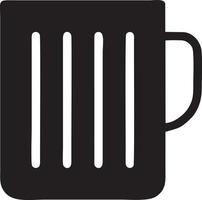 Tasse Becher Symbol Symbol isoliert Design Vektor Bild. Illustration von das Kaffee Tasse Design Bild. eps 10