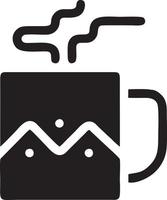 kopp råna ikon symbol isolerat design vektor bild. illustration av de coffe kopp design bild. eps 10