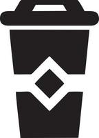 Tasse Becher Symbol Symbol isoliert Design Vektor Bild. Illustration von das Kaffee Tasse Design Bild. eps 10