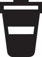 Tasse Becher Symbol Symbol isoliert Design Vektor Bild. Illustration von das Kaffee Tasse Design Bild. eps 10