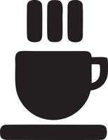 kopp råna ikon symbol isolerat design vektor bild. illustration av de coffe kopp design bild. eps 10