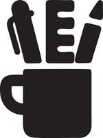 Tasse Becher Symbol Symbol isoliert Design Vektor Bild. Illustration von das Kaffee Tasse Design Bild. eps 10