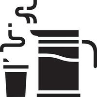 Tasse Becher Symbol Symbol isoliert Design Vektor Bild. Illustration von das Kaffee Tasse Design Bild. eps 10