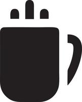 kopp råna ikon symbol isolerat design vektor bild. illustration av de coffe kopp design bild. eps 10