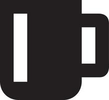 Tasse Becher Symbol Symbol isoliert Design Vektor Bild. Illustration von das Kaffee Tasse Design Bild. eps 10