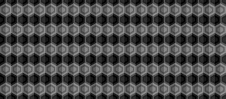abstrakt Hexagon Struktur dunkel geometrisch Hintergrund vektor