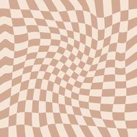 vågig checkerboard sömlös mönster för tyg vektor