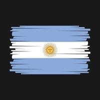 Argentinien Flagge Vektor