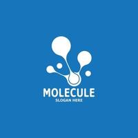 Molekül Logo Vektor Vorlage Illustration