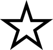 schwarz Star Symbol , Star Liebling Symbol. , vergeben Symbol vektor