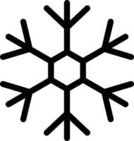 Schnee Symbol Vektor. Schneeflocke Symbol vektor