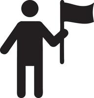 Flagge Symbol Symbol Vektor Bild. Illustration von das winken Flagge Ort Design Bild. eps 10.