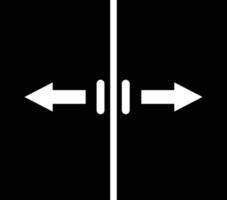 automatisiert Tür Symbol auf Weiß Hintergrund. automatisiert Tür Logo. eben Stil. vektor