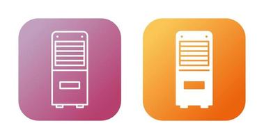 Vektorsymbol für mobile Klimaanlage vektor