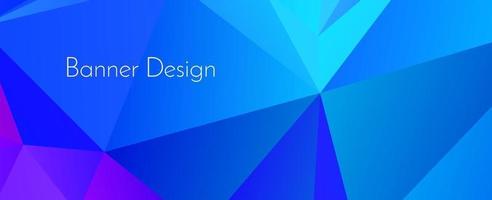 abstrakte elegante geometrische dekorative Design Banner Hintergrund vektor